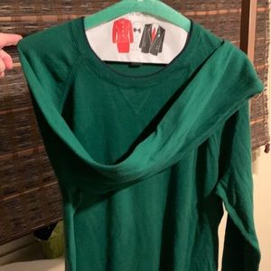Banana Republic green sweaater